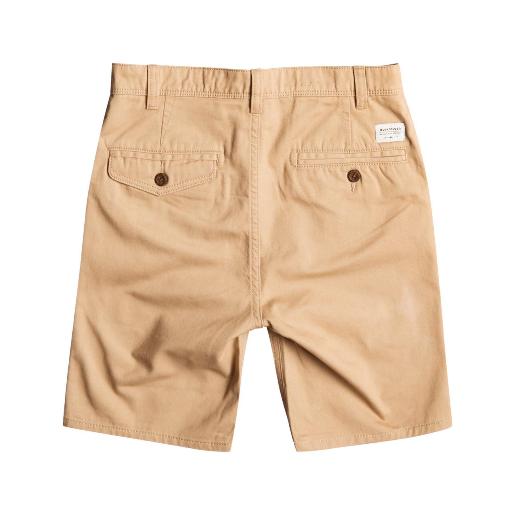 Lättvikts-Chino-shorts för barn Quiksilver Everyday