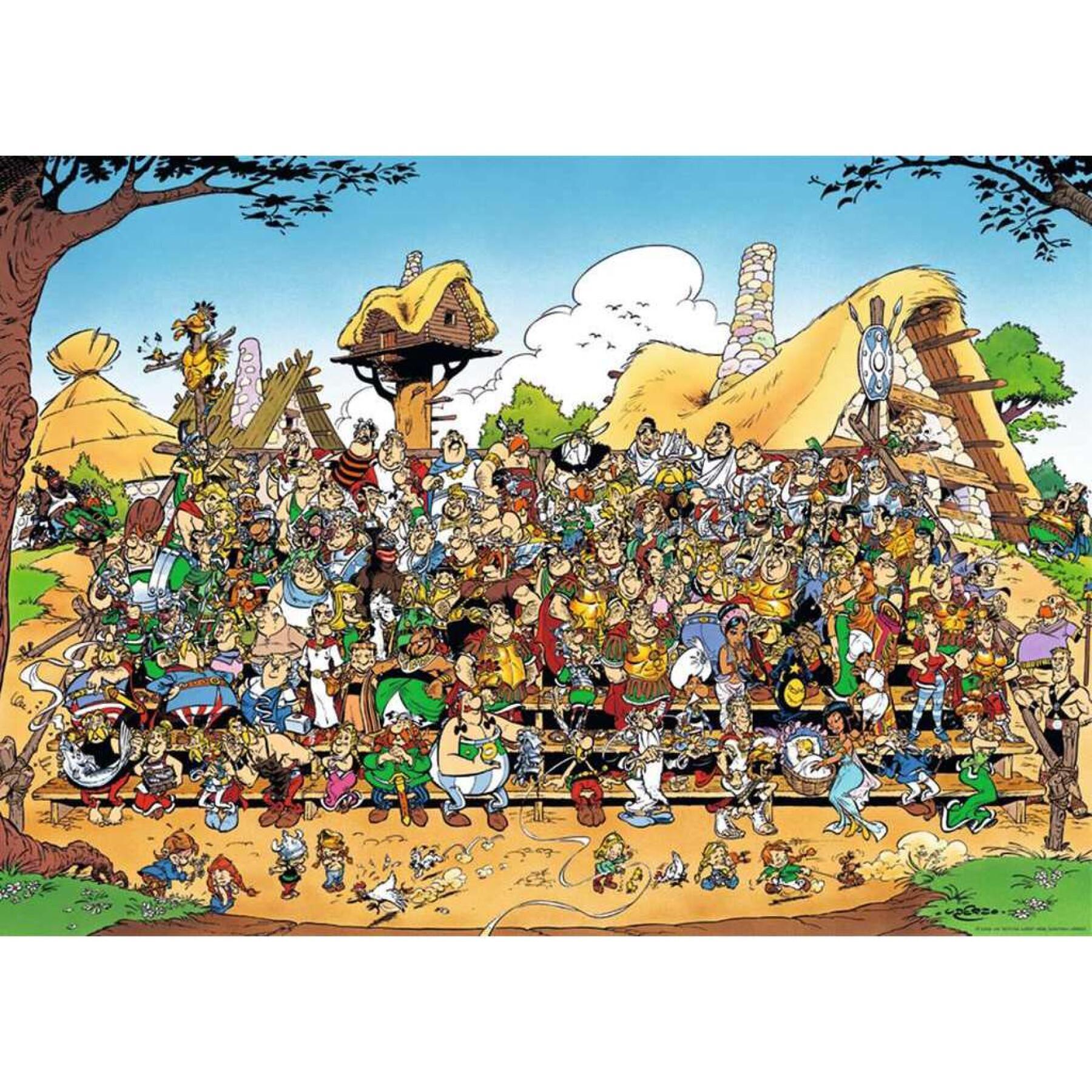 1000-bitars pussel med familjefoto / Asterix Ravensburger