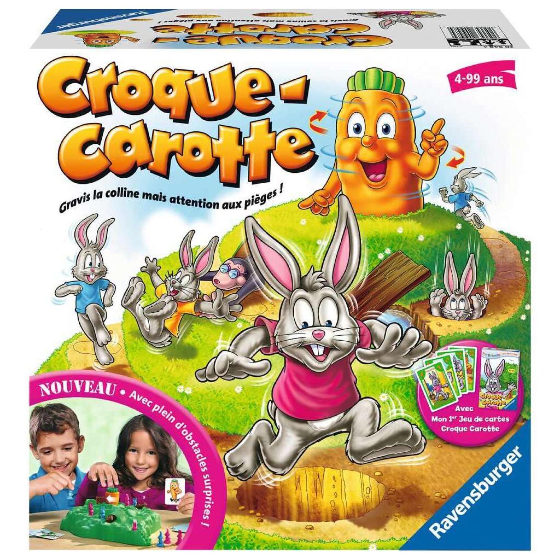 Croque carotte + kortspel Ravensburger