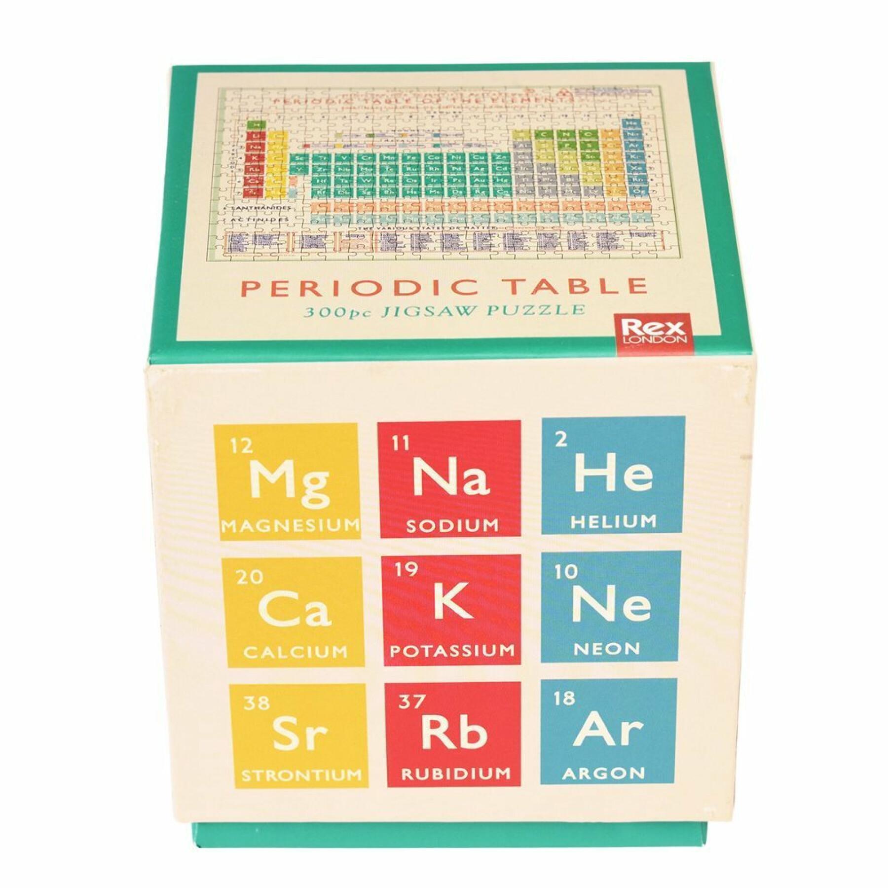 Pussel med 300 bitar Rex London Periodic Table