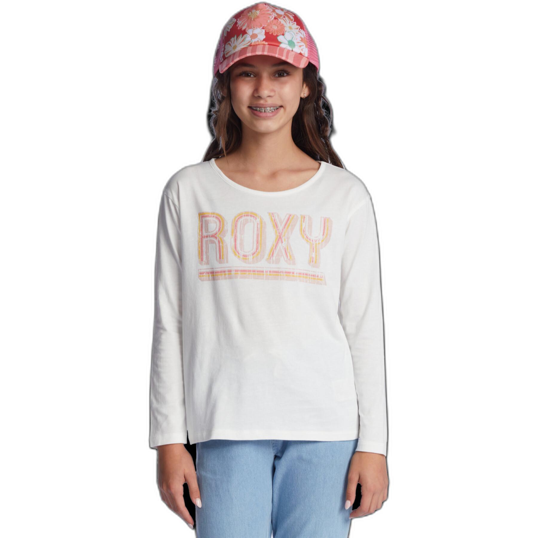 Långärmad T-shirt för flickor Roxy The One A