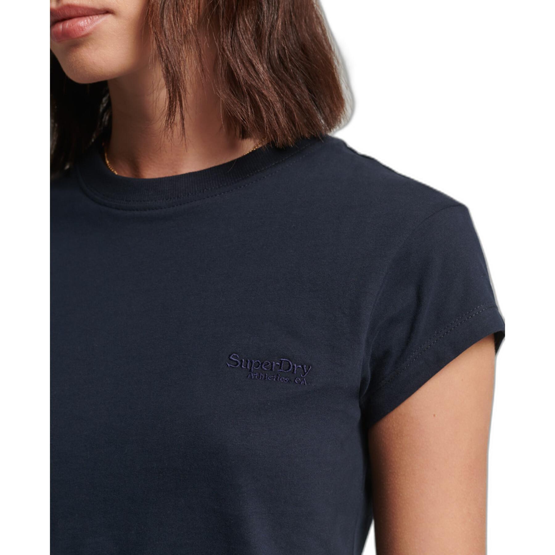 T-shirt med ärm för flickor Superdry Vintage Logo