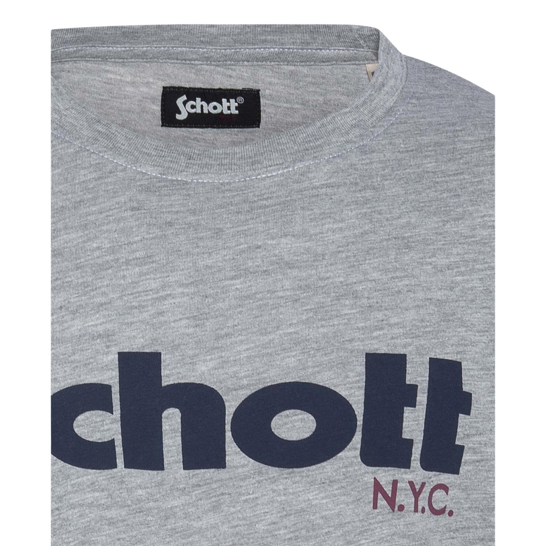 Långärmad T-shirt för barn Schott