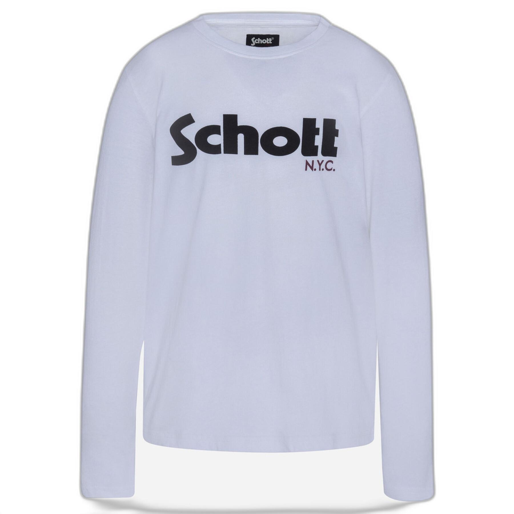 Långärmad T-shirt för barn Schott