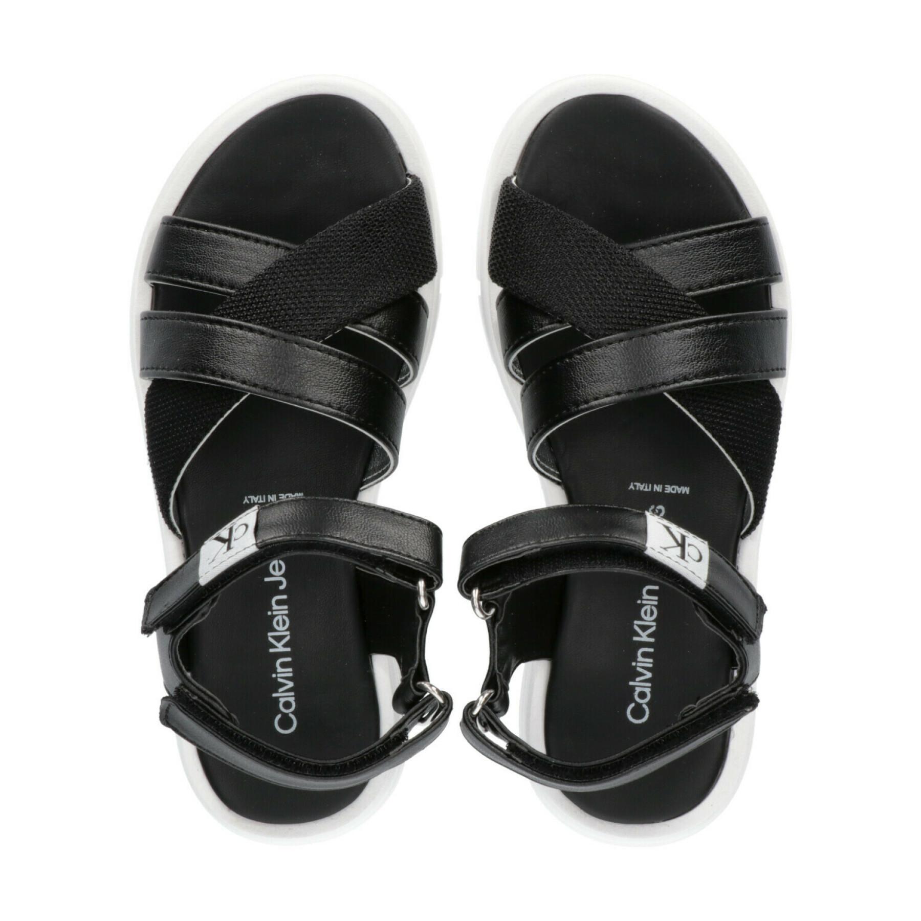 Sandaler för flickor Calvin Klein Jeans Velcro