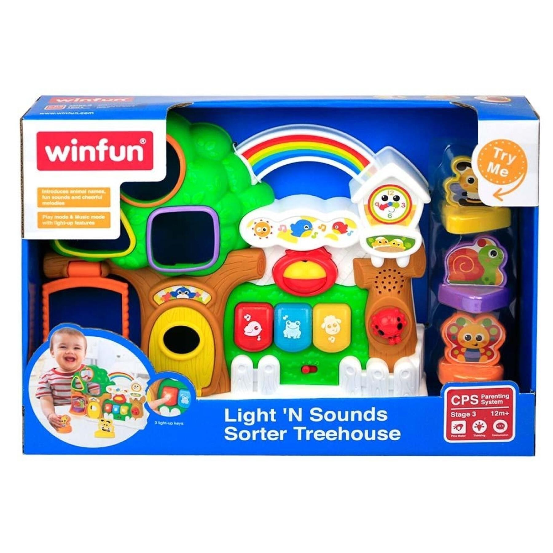 Pedagogiska spel - ljud- och ljushydda Winfun