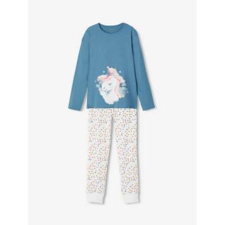 Pyjamas för flickor Name it Licorne