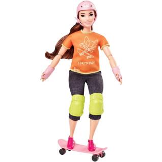 Olympisk skridskoåkare docka Barbie