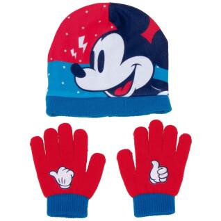 Set med mössa och handskar för barn Disney