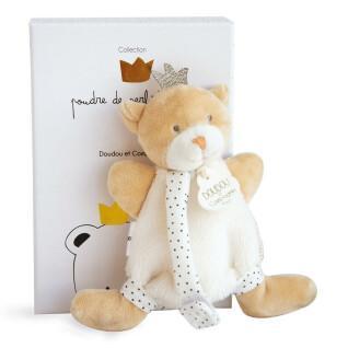 Mjukdjur med napphållare Doudou & compagnie Ours Petit Roi