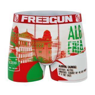 Uppsättning med 4 boxershorts för barn Freegun Flag & Cities