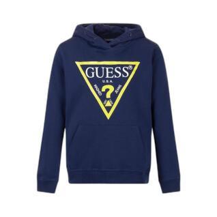 Sweatshirt med huva för barn Guess Core