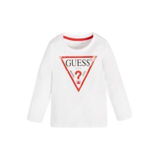 Långärmad T-shirt för barn Guess Core