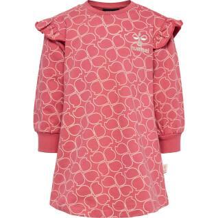 Sweatshirtklänning för babyflicka Hummel hmlPresli