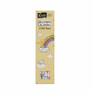 Förpackning med 6 olika färgpennor Kiub Le Petit Prince