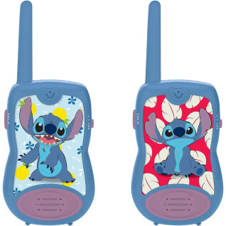 Räckvidd för walkie-talkie 200 m Lexibook Disney Stitch (x2)