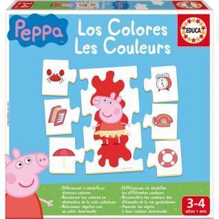 Färgpussel Peppa Pig Bestway