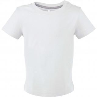Kortärmad T-shirt för baby Kariban blanc