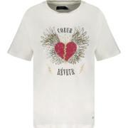 T-shirt för flickor Deeluxe Heart