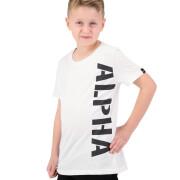 T-shirt för barn Alpha Industries Side Print