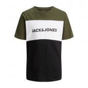 T-shirt för barn Jack & Jones Logo Blocking