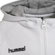 Sweatshirt med huva för barn Hummel Zip Cotton
