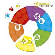 Pedagogiska spel för att lära sig färger Avenue Mandarine