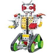 262-delars byggsats i metall CB Toys Mecano Robot