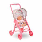 Blommig barnvagn för spädbarn Corolle