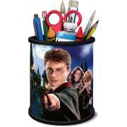 Pussel med pennburk Harry Potter 3D