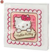 Uppsättning med 20 servetter i 2 skikt Hello Kitty