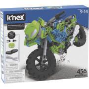 Byggsats med 456 delar för motorcykelracing Knex Imagine