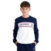 Sweatshirt med rund halsringning för barn Le Coq Sportif TRI N°1