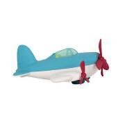 Skyblått propellerplan Petit Jour