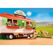 Husvagn för ponnyer Playmobil Country