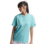 Lös T-shirt för flickor Superdry Code Logo Garment Dye