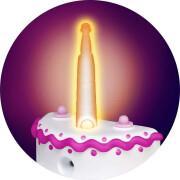 Tårtleksak med ljus och överraskningar Ziwies Magic